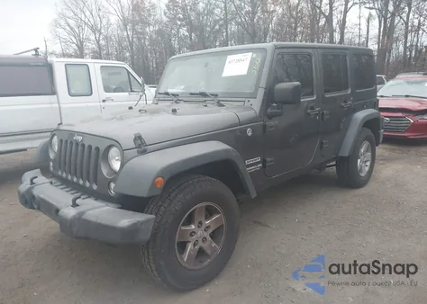 2017 Jeep Wrangler Unlimited Sport 4X4 from USA, damaged, VIN 1C4BJWDG1HL604201